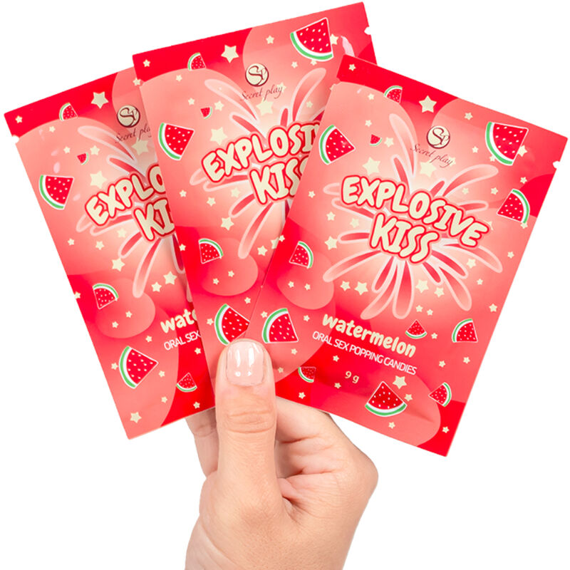 SECRET PLAY - WASSERMELONE EXPLOSIVE SÜSSIGKEITEN – Erotik-Zubehör Bild 10