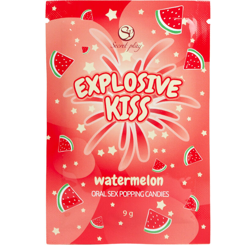 SECRET PLAY - WASSERMELONE EXPLOSIVE SÜSSIGKEITEN – Erotik-Zubehör Bild 4