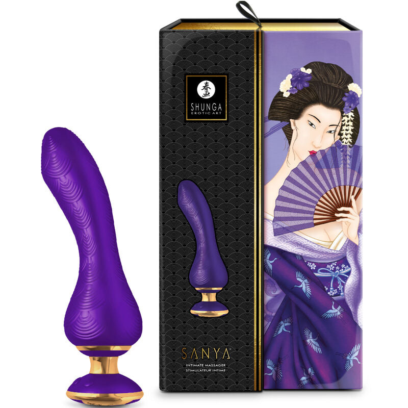 SHUNGA - SANYA INTIMMASSAGER VIOLETT – Massager Vibrator Bild 7