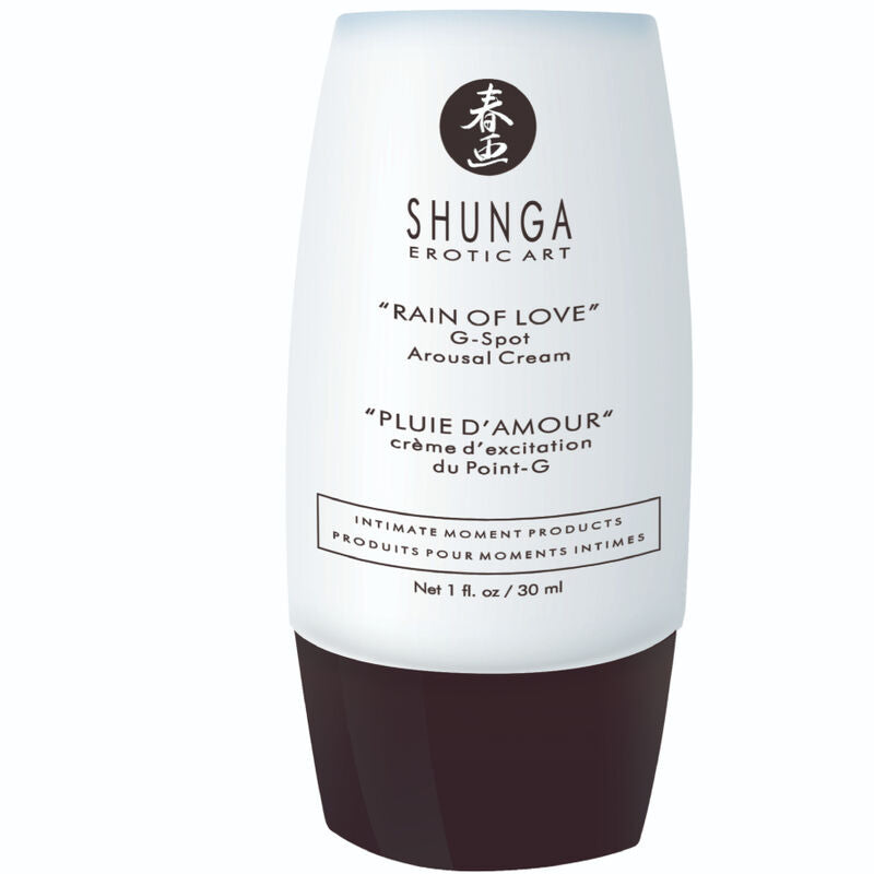 SHUNGA - RAIN OF LOVE G-SPOT-STIMULIERENDE CREME für geschmeidige intime Momente