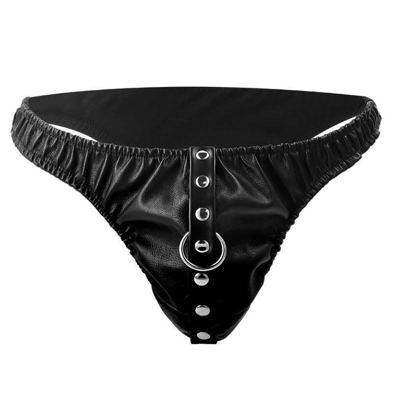 DARKNESS - SUBMISSION-TANGA MIT METALLKETTE für sinnliche Momente