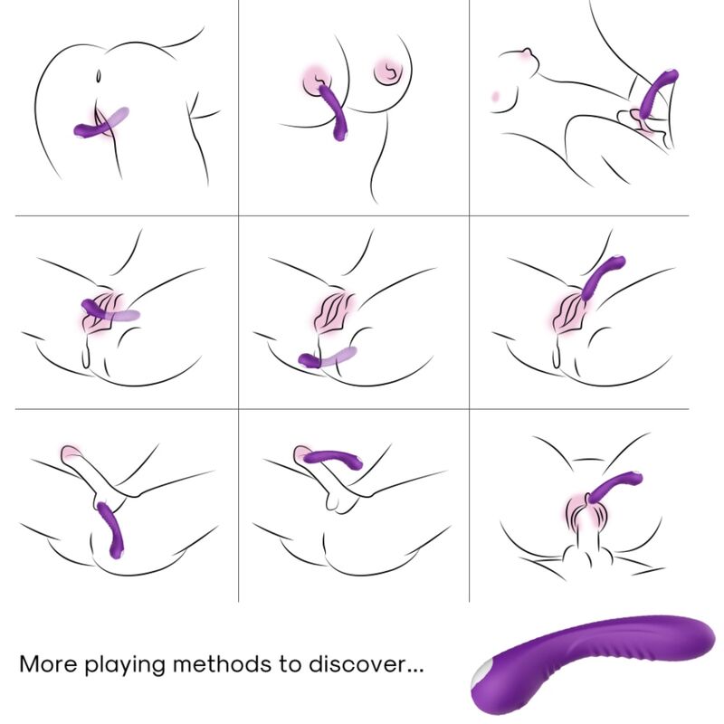ARMONY Legend Vibrator Lila | G-Punkt & Klitoris Stimulation für intensive Stimulation und Self-Love