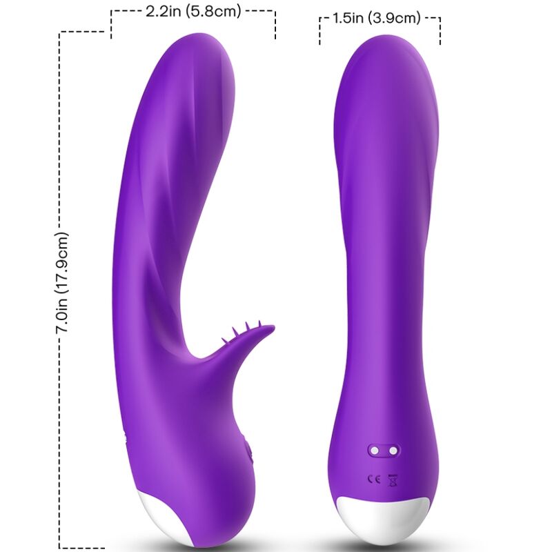 ARMONY Romance Vibrator & Stimulator Lila | G-Punkt & Klitoris für intensive Stimulation und Self-Love