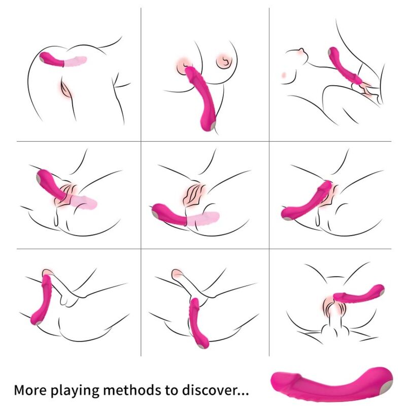 ARMONY - DILDO VIBRATOR G-SPOT SILIKON LILA – Dildo Bild 4