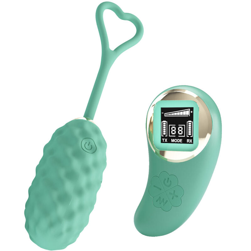 PRETTY LOVE - VIVIAN GREEN VIBRIERENDES EI MIT FERNBEDIENUNG – Vibrator Bild 2