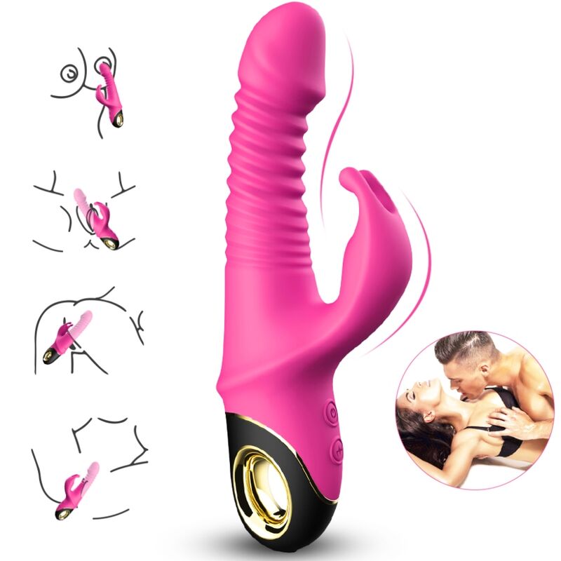 ARMONY - ZING DILDO VIBRATOR KANINCHEN FUCHSIA für sinnliche und diskrete Momente