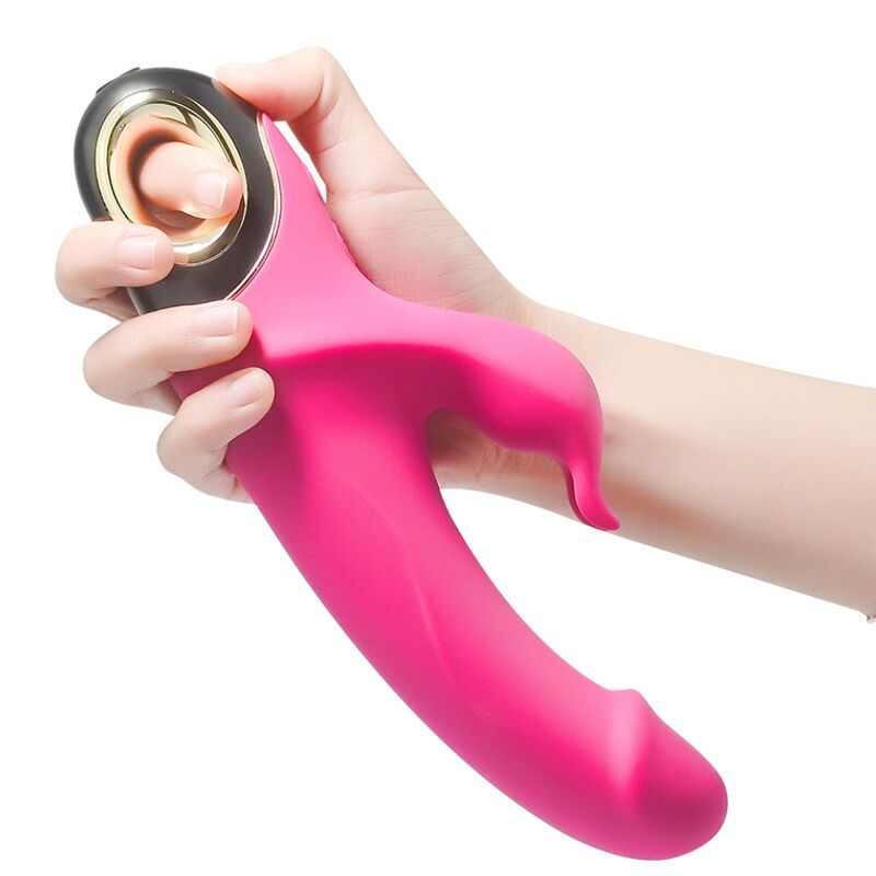Armony Meteor Rabbit Vibrator Fuchsia – Rotator, 18 Vibrationsmodi, wasserdicht für intensive Stimulation und Self-Love