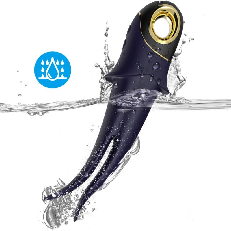 ARMONY - SHADOW VIBRATOR DOPPELKOPF TEASING BLAU – Vibrator Bild 5