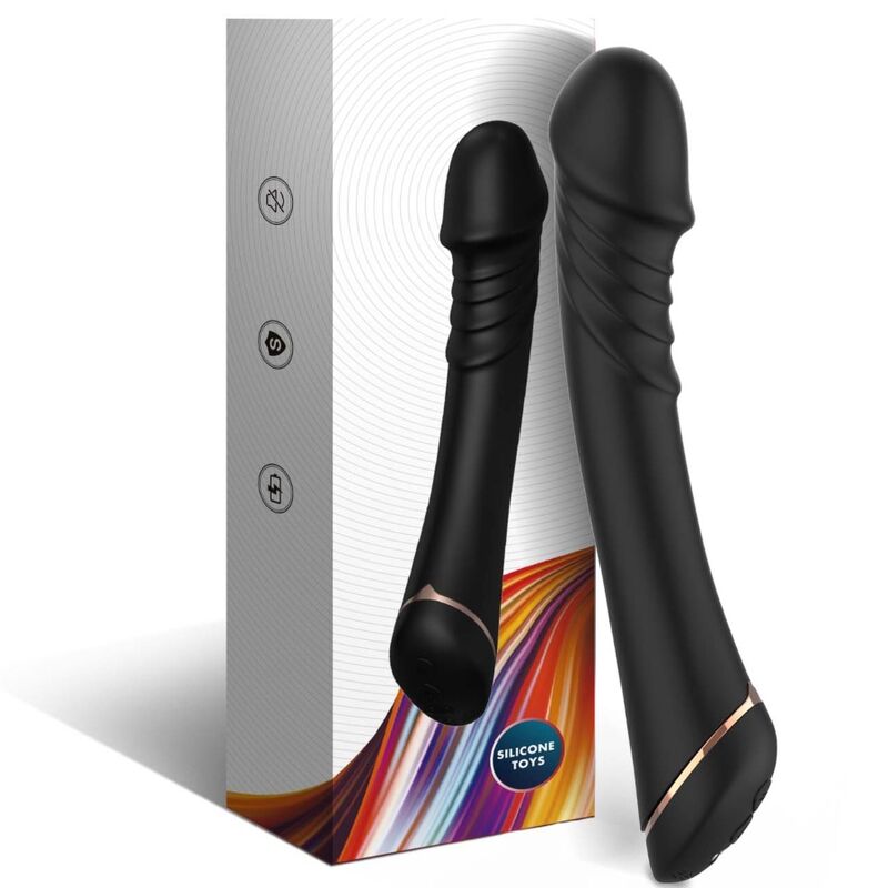 ARMONY - DILDO VIBRATOR SILIKON SCHWARZ bei Secret Pulse im Erotikshop