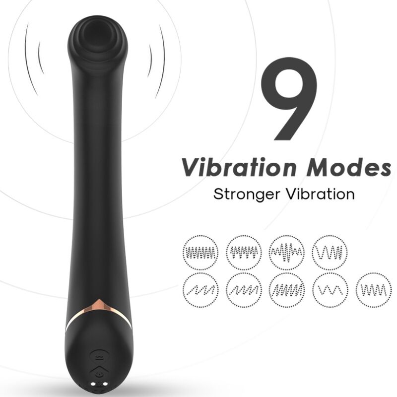 ARMONY - VIBRATOR FALTKOPF SILIKON SCHWARZ Vibrator diskret online kaufen