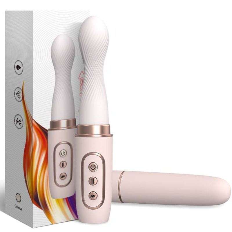 ARMONY - VIBRATOR-ROTATOR & AUTOMATISCHE TELESKOPMASCHINE GELB Vibrator Produktansicht und Details