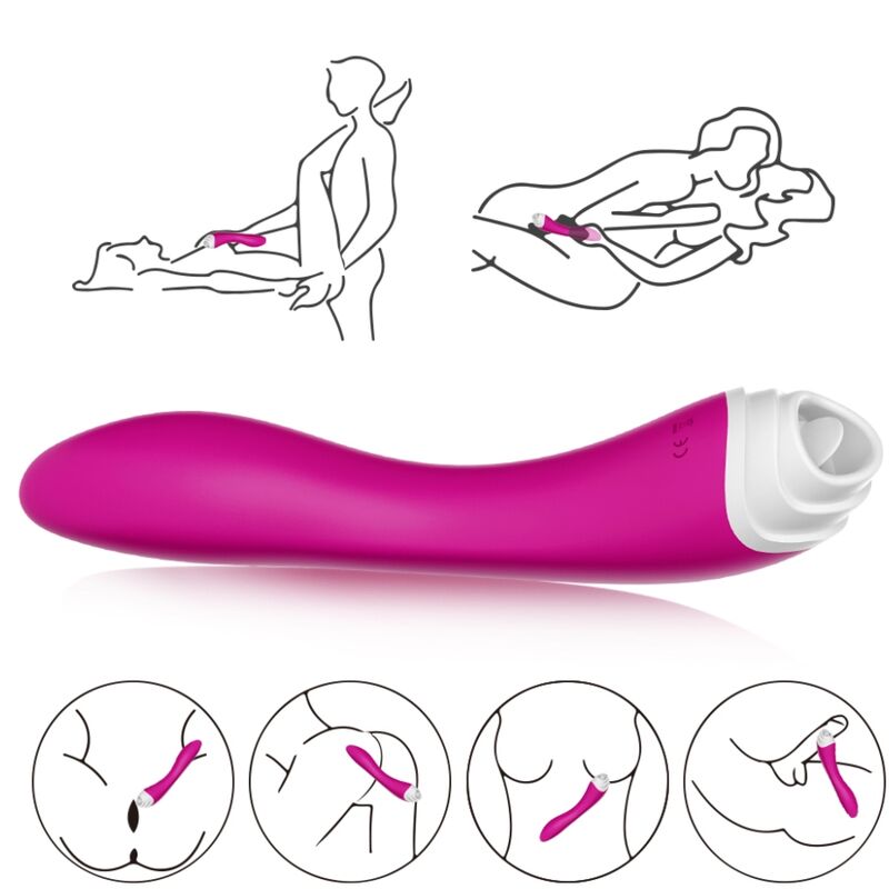 ARMONY - FAIRYLAND LECKT VIBRIERENDEN CLIT UND VIBRATOR LILA hochwertiges Sextoy bei Secret Pulse