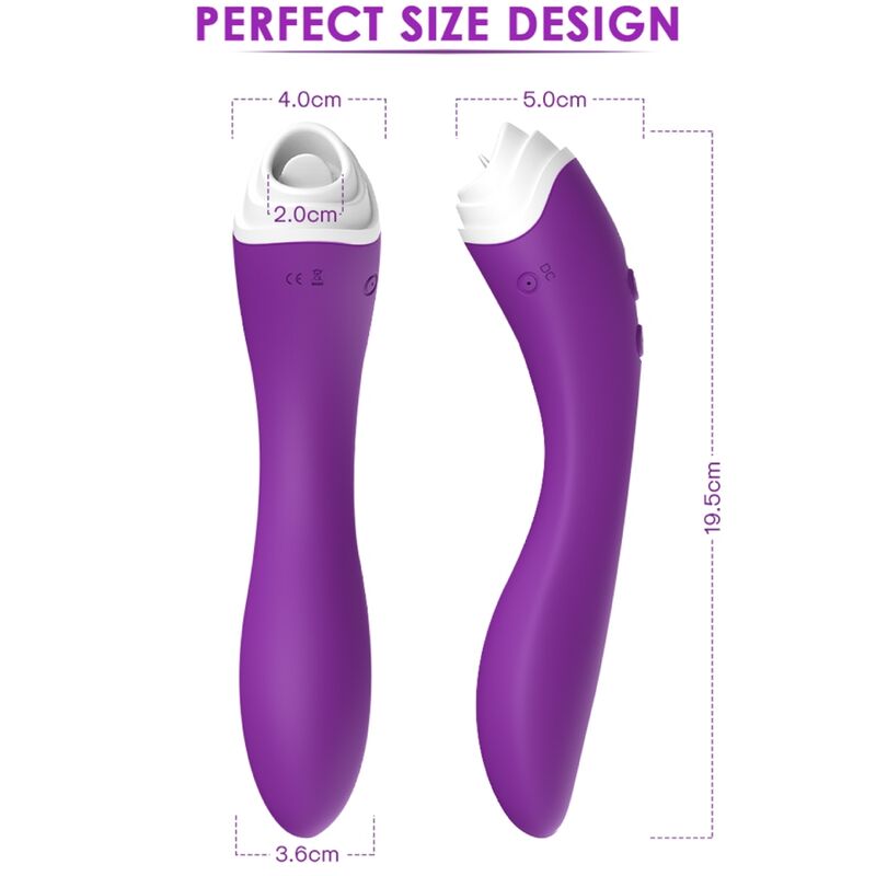 ARMONY - FAIRYLAND LECKT VIBRIERENDEN CLIT UND VIBRATOR LILA für intensive Stimulation und Self-Love