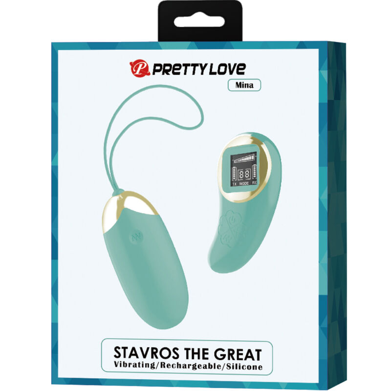 PRETTY LOVE - GRÜNE FERNBEDIENUNG, VIBRIERENDE EIERMINE – Vibrator Bild 12