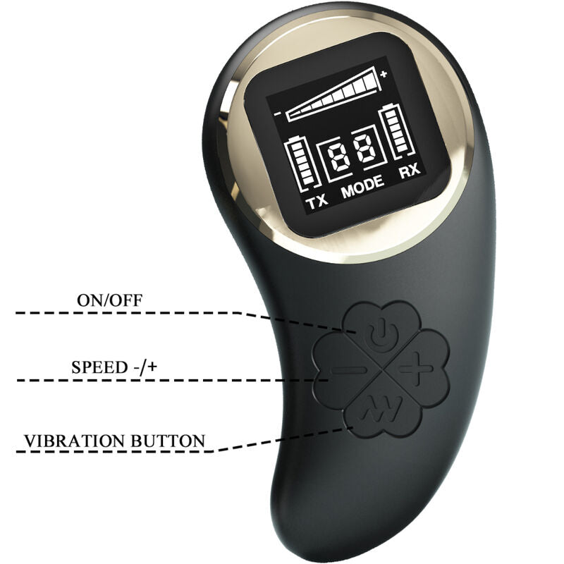 PRETTY LOVE - NATHAN DOUBLE PLEASURE VIBRATOR MIT FERNBEDIENUNG – Vibrator Bild 10