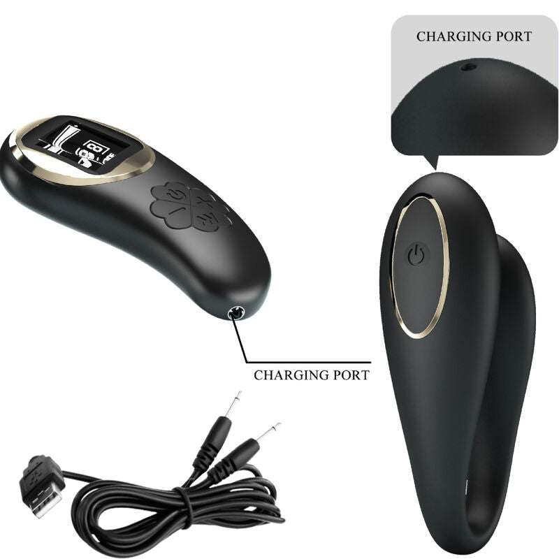 PRETTY LOVE - NATHAN DOUBLE PLEASURE VIBRATOR MIT FERNBEDIENUNG – Vibrator Bild 8