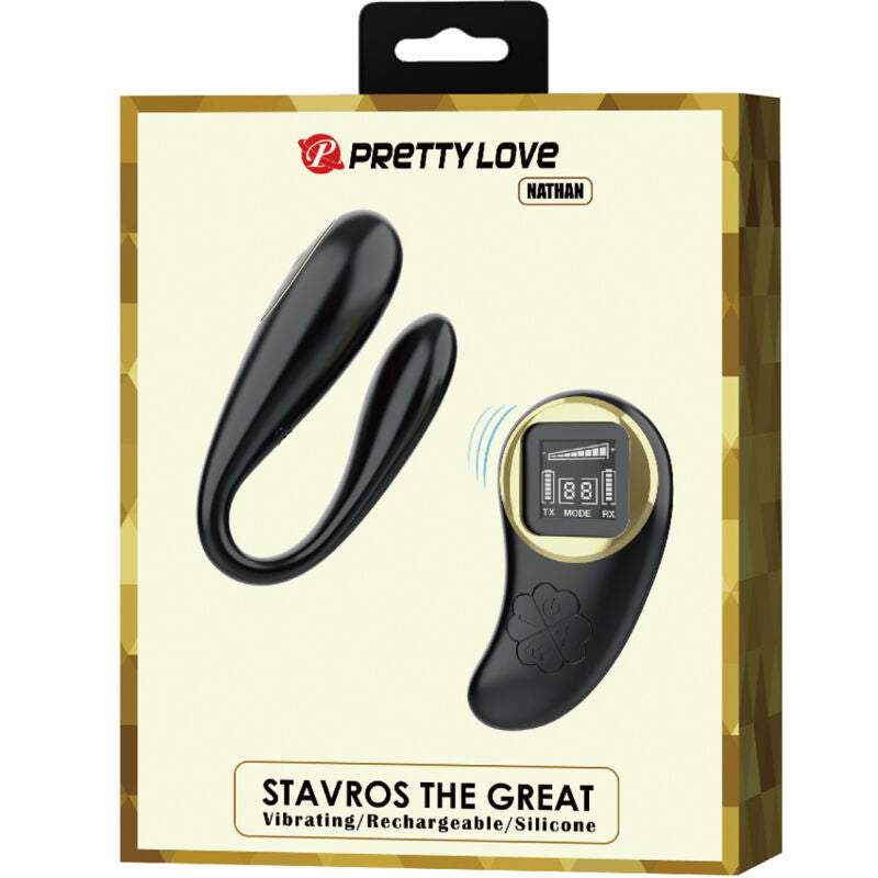 PRETTY LOVE - NATHAN DOUBLE PLEASURE VIBRATOR MIT FERNBEDIENUNG – Vibrator Bild 11