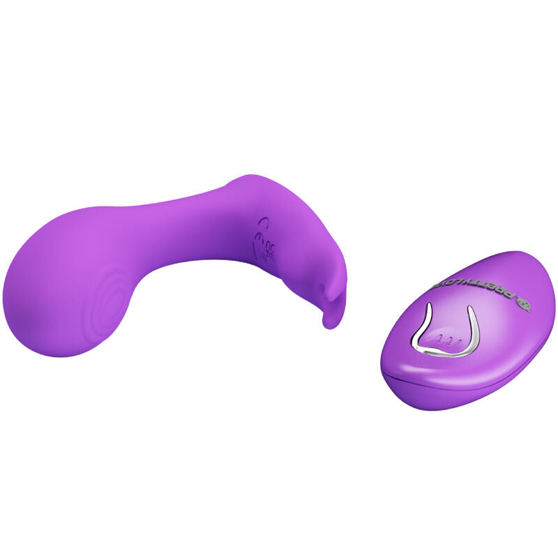 PRETTY LOVE - IDABELLE VIBRATION & PULSATION FERNBEDIENUNG VIOLETT – Erotik-Zubehör Bild 5