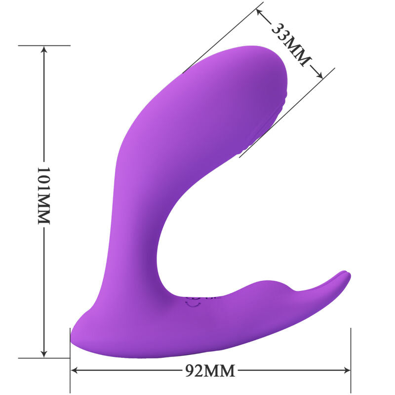 PRETTY LOVE - IDABELLE VIBRATION & PULSATION FERNBEDIENUNG VIOLETT – Erotik-Zubehör Bild 7