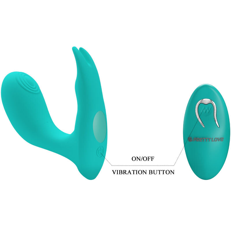 PRETTY LOVE - IDABELLE VIBRATION & PULSATION FERNBEDIENUNG BLAU – Erotik-Zubehör Bild 11