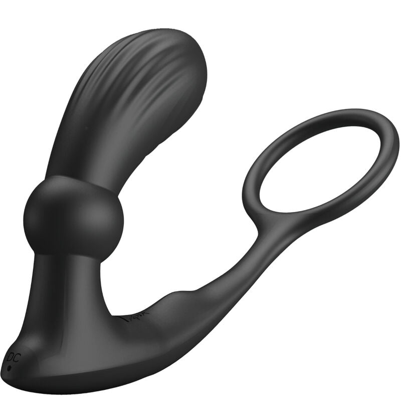 PRETTY LOVE - WARREN BLACK ANALRING & VIBRATOR – Anal-Toy Bild 2