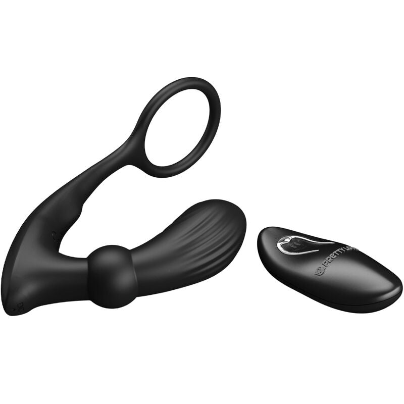 PRETTY LOVE - WARREN BLACK ANALRING & VIBRATOR – Anal-Toy Bild 6