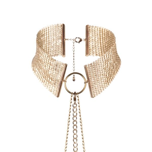 BIJOUX - DÉSIR MÉTALLIQUE GOLDENE METALLIC-HALSKETTE – Erotik-Schmuck Bild 3