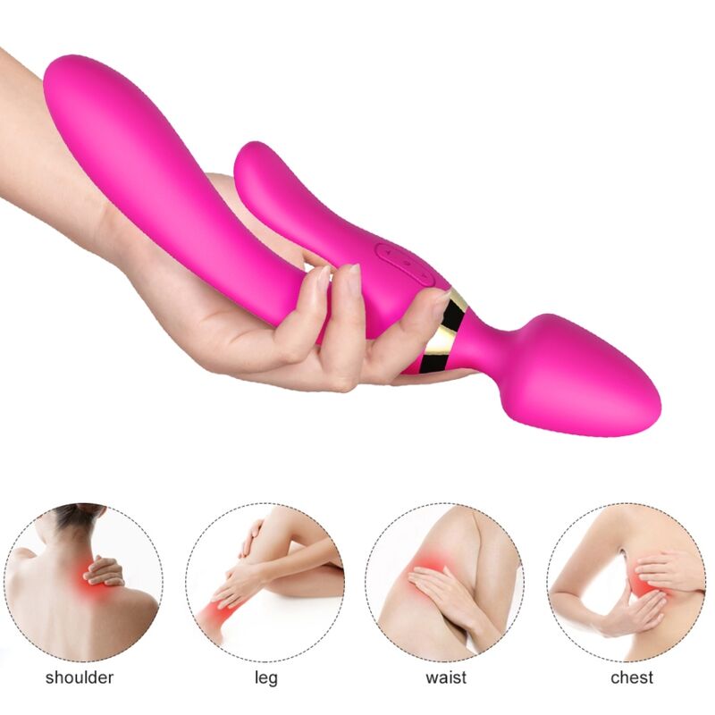 ARMONY - MASSAGER & VIBRATOR RABBIT FUCHSIA hochwertiges Sextoy bei Secret Pulse