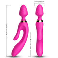 ARMONY - MASSAGER & VIBRATOR RABBIT FUCHSIA Rabbit Vibrator diskret online kaufen