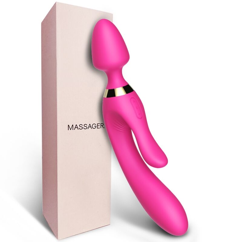 ARMONY - MASSAGER & VIBRATOR RABBIT FUCHSIA Produktansicht und Details