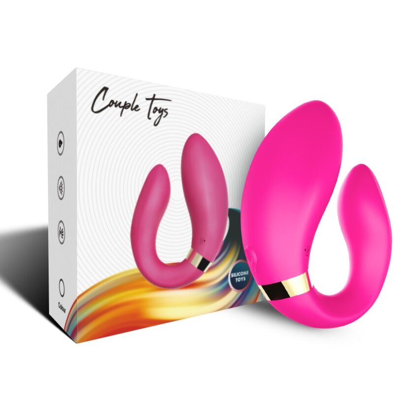 ARMONY - VIBRATOR FÜR PAARE MIT FERNBEDIENUNG FUCHSIA Produktansicht und Details