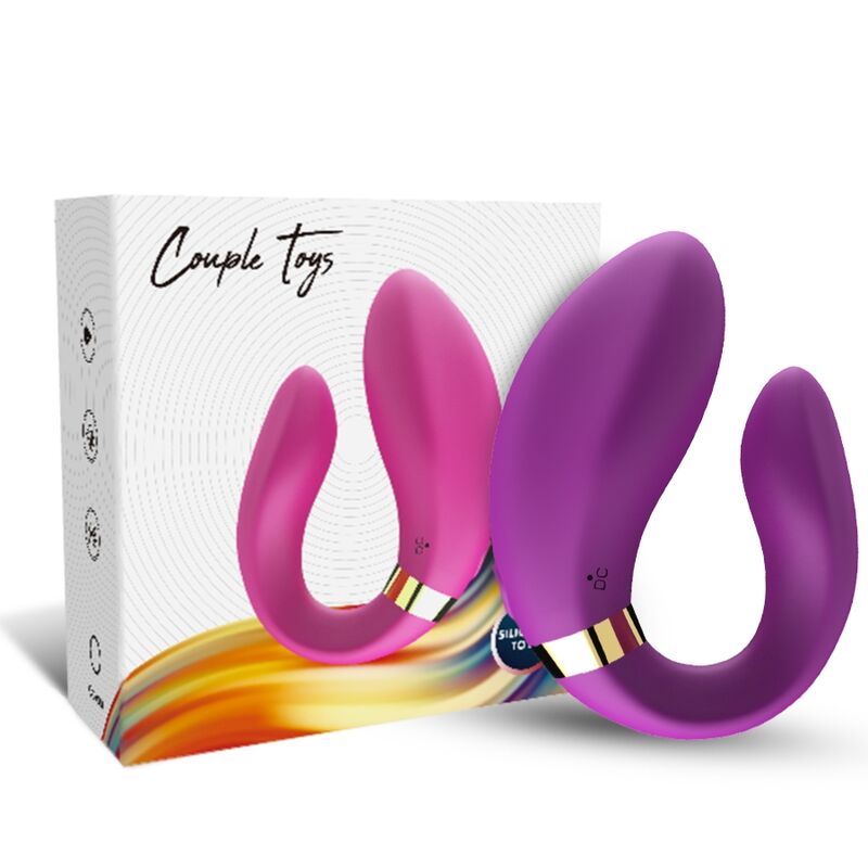 ARMONY - CRESCENT VIBRATOR FÜR PAARE, FERNBEDIENUNG, LILA für intensive Stimulation und Self-Love