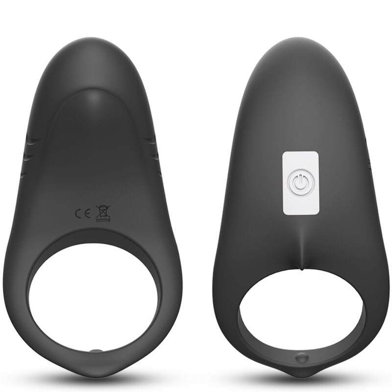 ARMONY - SHARK VIBRATORRING FÜR PAARE FERNBEDIENUNG SCHWARZ – Vibrator Bild 6