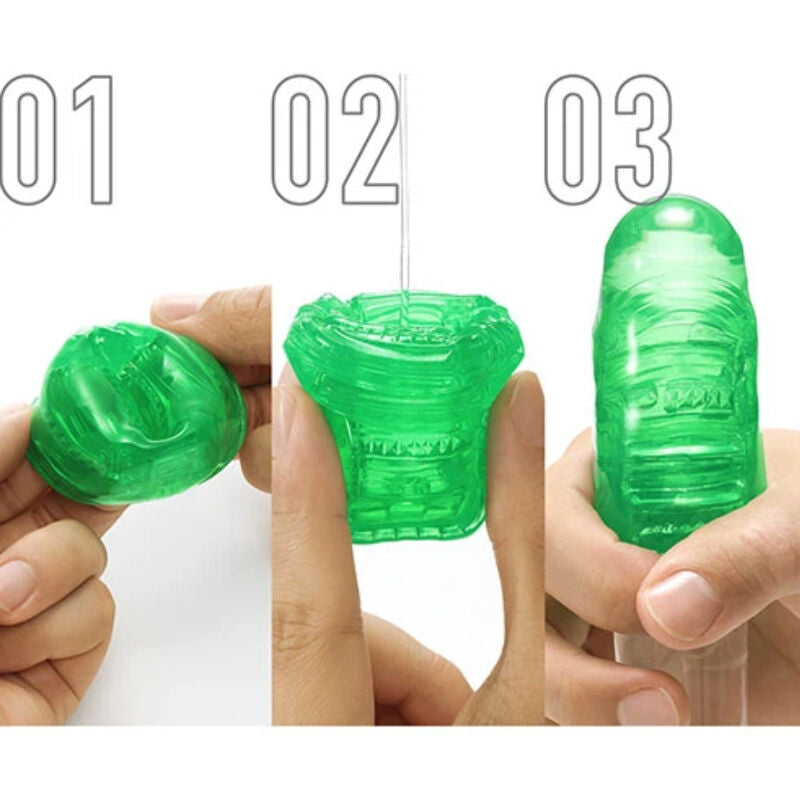 TENGA - UNI EMERALD MASTURBATOR-Fingerhut bei Secret Pulse im Erotikshop