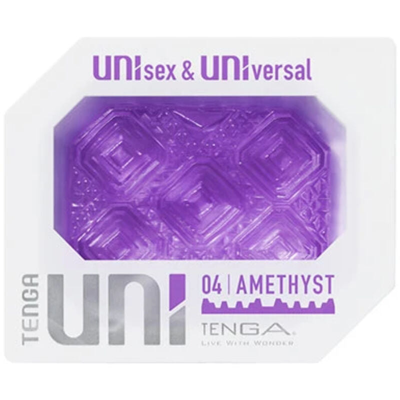 TENGA - UNI AMETHYST MASTURBATOR FINGERHUT hochwertiges Intimtoy