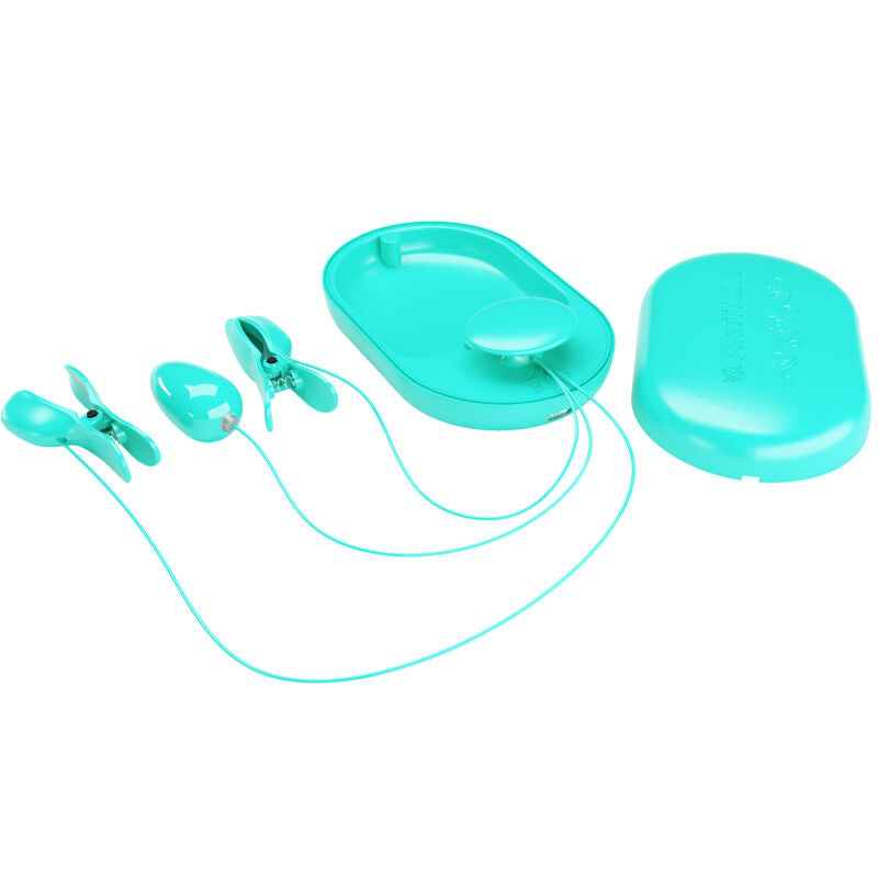 PRETTY LOVE - SURPRISE BOX BLAUE ELEKTROSTIMULATIONSPINZETTE – Set Bild 6