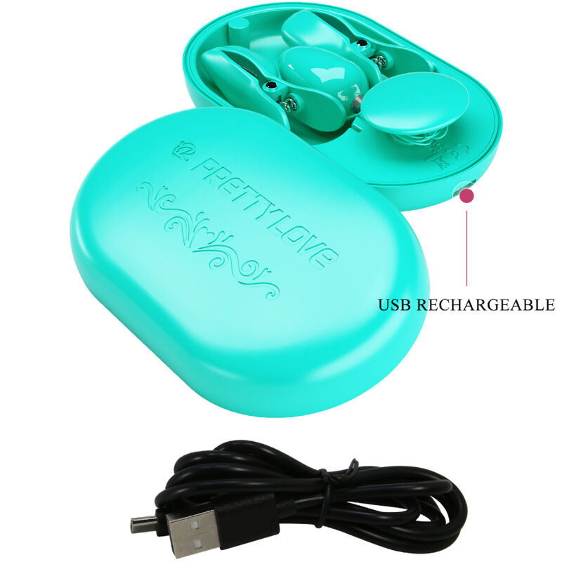 PRETTY LOVE - SURPRISE BOX BLAUE ELEKTROSTIMULATIONSPINZETTE – Set Bild 12