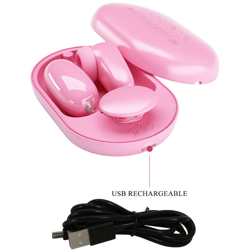 PRETTY LOVE - MAGIC BOX VIBRATIONSKUGEL & ROSA STIMULATOR – Set Bild 11