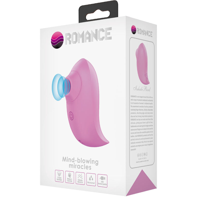 ROMANCE - INHALE BIRD MINI-SAUGNAPF MIT MEMORY-FUNKTION – Erotikspiel Bild 11