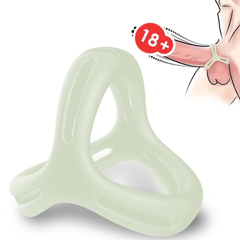 ARMONY - X-RING MULTIPOSITION LEUCHTEND – Erotik-Zubehör Bild 1