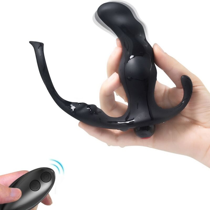 ARMONY - KNIGHT VIBRATOR ANAL PROSTATA & RING FERNBEDIENUNG SCHWARZ Produktansicht und Details