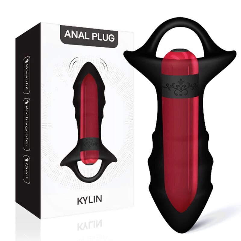 ARMONY - KYLIN FINGERVIBRATOR & ANALPLUG FERNBEDIENUNG SCHWARZ hochwertiges Intimtoy