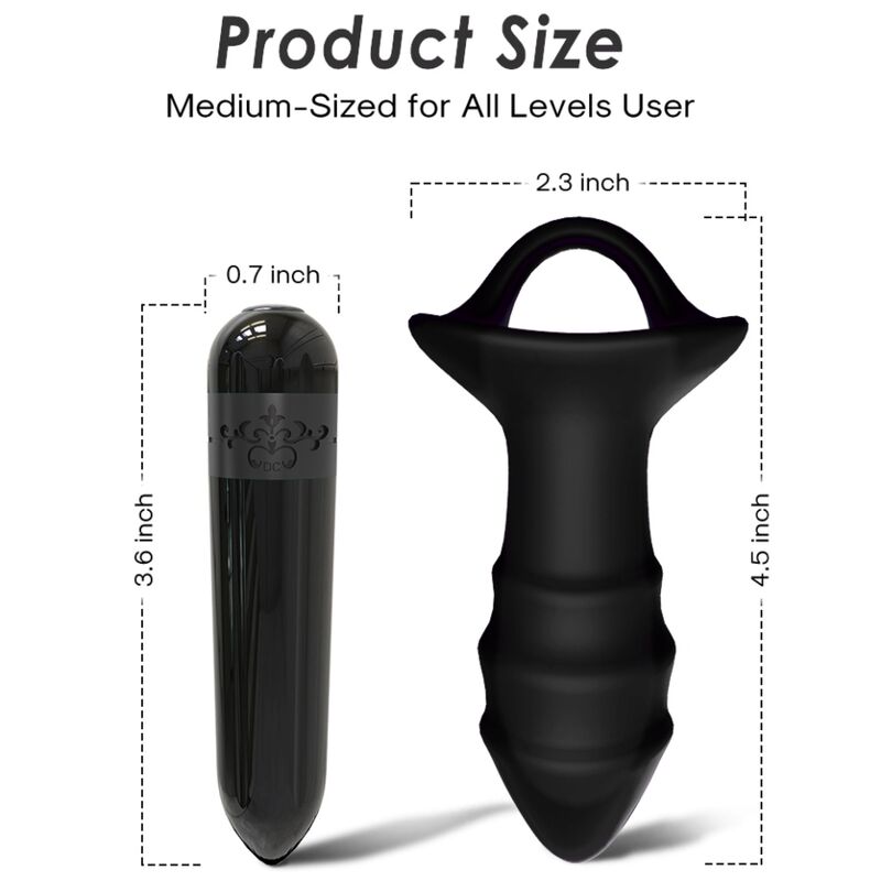 ARMONY - KYLIN FINGERVIBRATOR & ANALPLUG FERNBEDIENUNG SCHWARZ bei Secret Pulse im Erotikshop