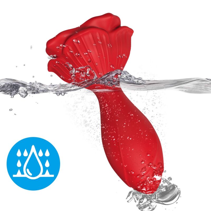 ARMONY - ROSA VIBRATOR & ANALPLUG KLEINE FERNBEDIENUNG ROT hochwertiges Intimtoy