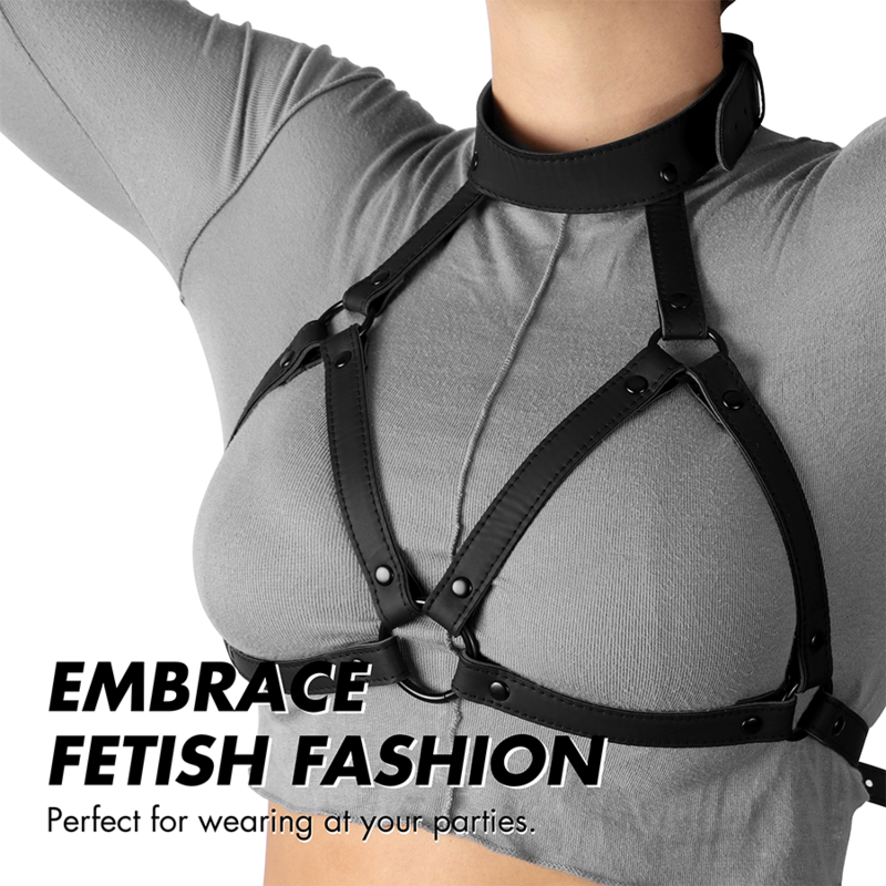 FETISH SUBMISSIVE BONDAGE - VERSTELLBARER BRUSTGURT – Bondage-Fessel Bild 12