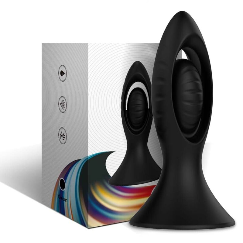 ARMONY Vibrator & Analplug Silikon Schwarz – Sicher & Komfortabel | Secret Pulse hochwertiges Intimtoy