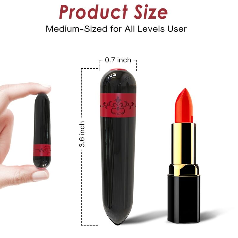 ARMONY - RAKETENVIBRATOR BULLET SCHWARZ Vibrator diskret online kaufen