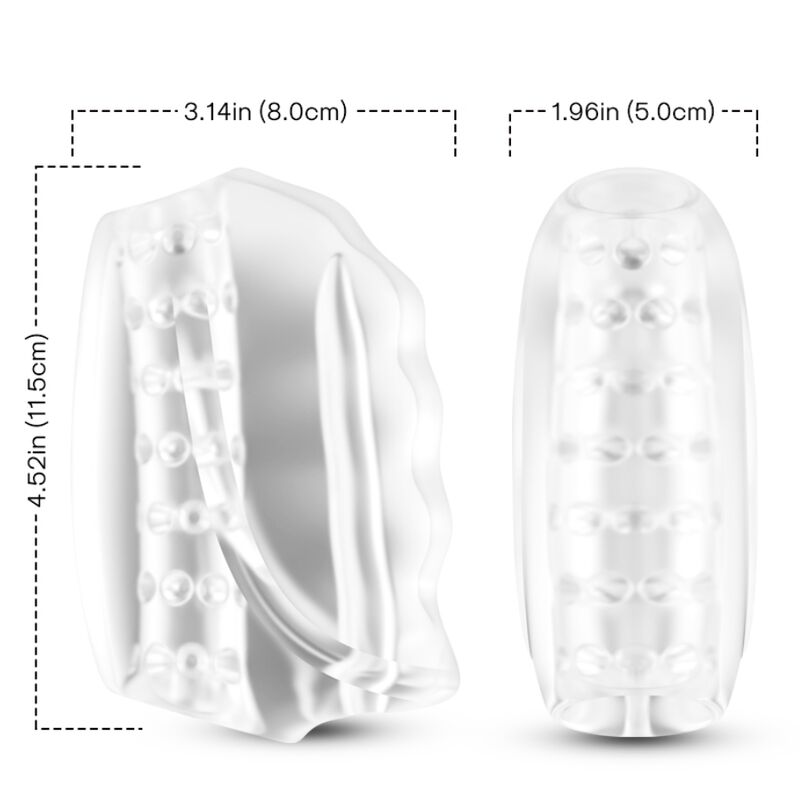 ARMONY - MASTER MASTURBATOR & VIBRATOR TRANSPARENT bei Secret Pulse im Erotikshop