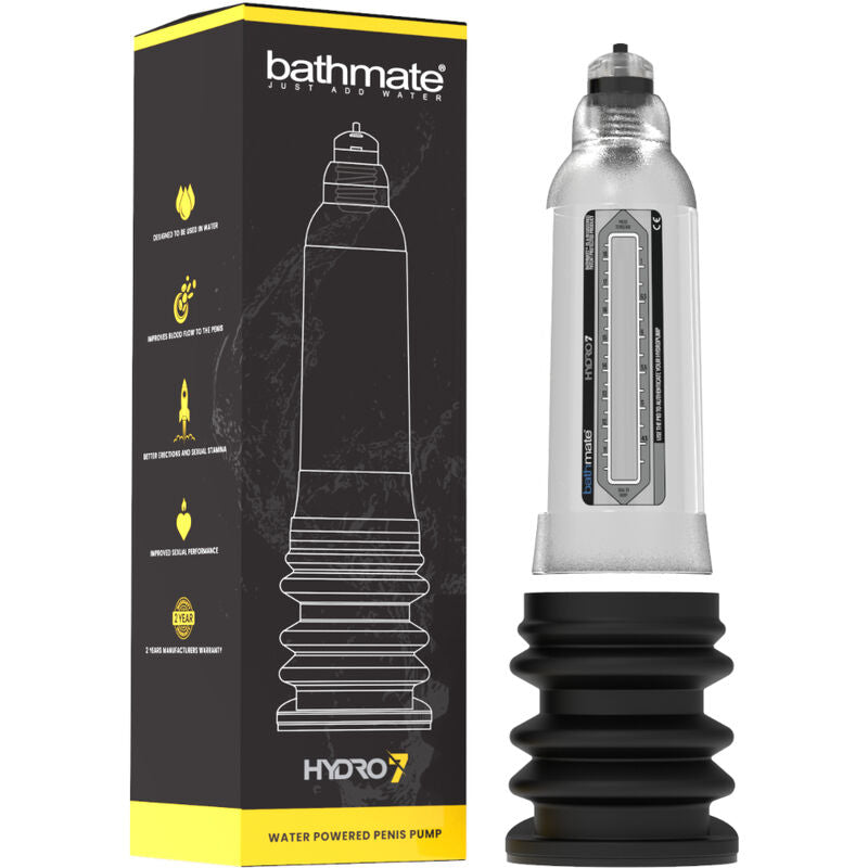 BATHMATE - HYDRO 7 HERCULES KLAR – Penispumpe Bild 2