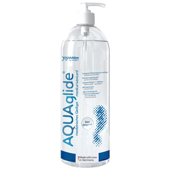 JOYDIVISION AQUAGLIDE - SCHMIERMITTEL 1000ML wasserbasiertes Gleitgel diskret online kaufen